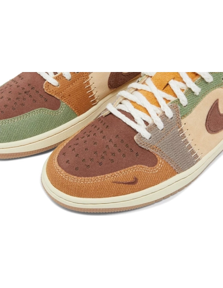 ZION WILLIAMSON X AIR JORDAN 1 RETRO LOW OG VOODOO DZ7292-200,AIR JORDAN 1 LOW,Air Jordan