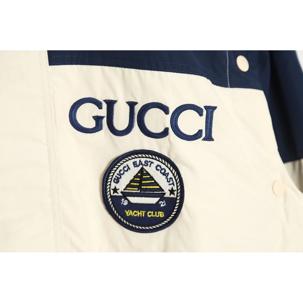 Gucci 2023 Autumn and Winter New Style Contrast Color Casual TwoWear Vest Jacket,Gucci Jacket,Jacket,APPAREL