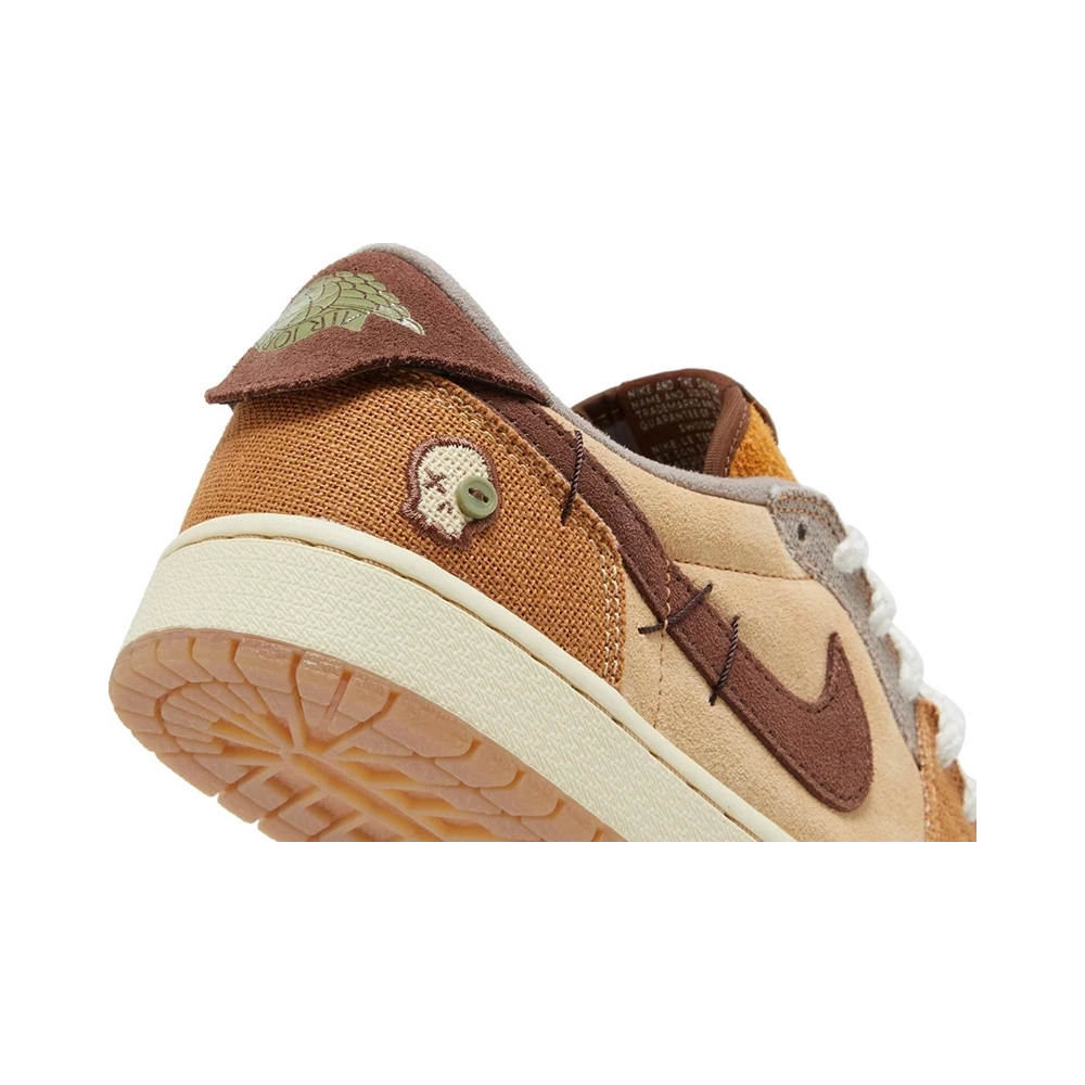 ZION WILLIAMSON X AIR JORDAN 1 RETRO LOW OG VOODOO DZ7292-200,AIR JORDAN 1 LOW,Air Jordan