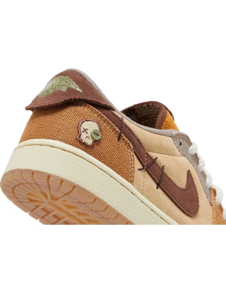 ZION WILLIAMSON X AIR JORDAN 1 RETRO LOW OG VOODOO DZ7292-200,AIR JORDAN 1 LOW,Air Jordan