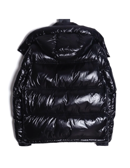 Moncler 23FW GRENOBLE series knitted patchwork down stand collar casual jacket,Moncler Jacket,Jacket,APPAREL