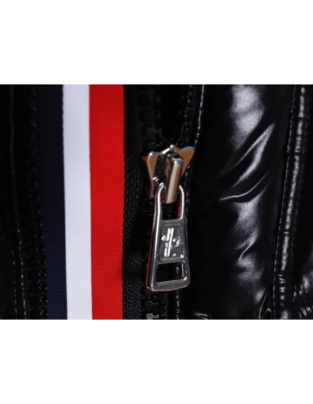 Moncler 23FW GRENOBLE series knitted patchwork down stand collar casual jacket,Moncler Jacket,Jacket,APPAREL