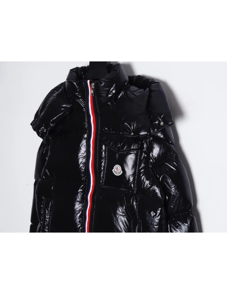 Moncler 23FW GRENOBLE series knitted patchwork down stand collar casual jacket,Moncler Jacket,Jacket,APPAREL