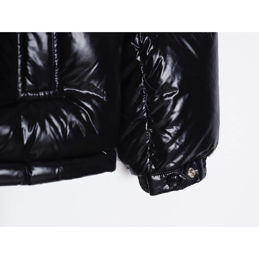 Moncler 23FW GRENOBLE series knitted patchwork down stand collar casual jacket,Moncler Jacket,Jacket,APPAREL