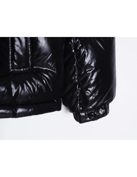 Moncler 23FW GRENOBLE series knitted patchwork down stand collar casual jacket,Moncler Jacket,Jacket,APPAREL