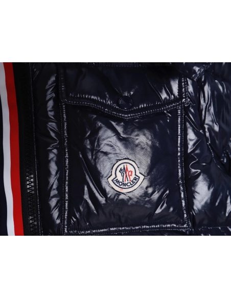 Moncler 23FW GRENOBLE series knitted patchwork down stand collar casual jacket,Moncler Jacket,Jacket,APPAREL