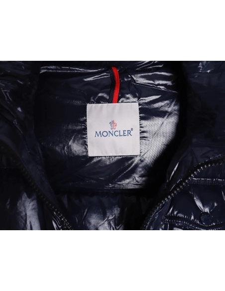 Moncler 23FW GRENOBLE series knitted patchwork down stand collar casual jacket,Moncler Jacket,Jacket,APPAREL
