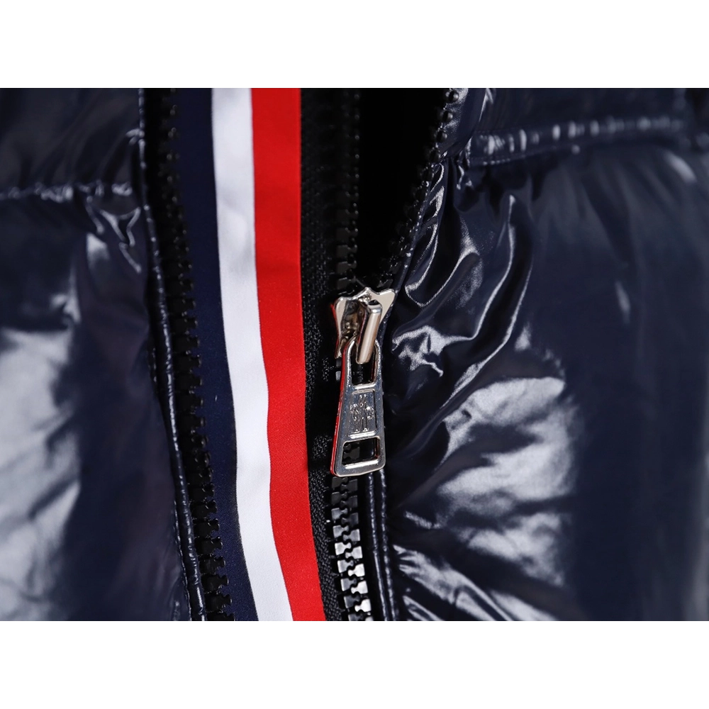 Moncler 23FW GRENOBLE series knitted patchwork down stand collar casual jacket,Moncler Jacket,Jacket,APPAREL