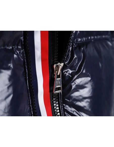 Moncler 23FW GRENOBLE series knitted patchwork down stand collar casual jacket,Moncler Jacket,Jacket,APPAREL