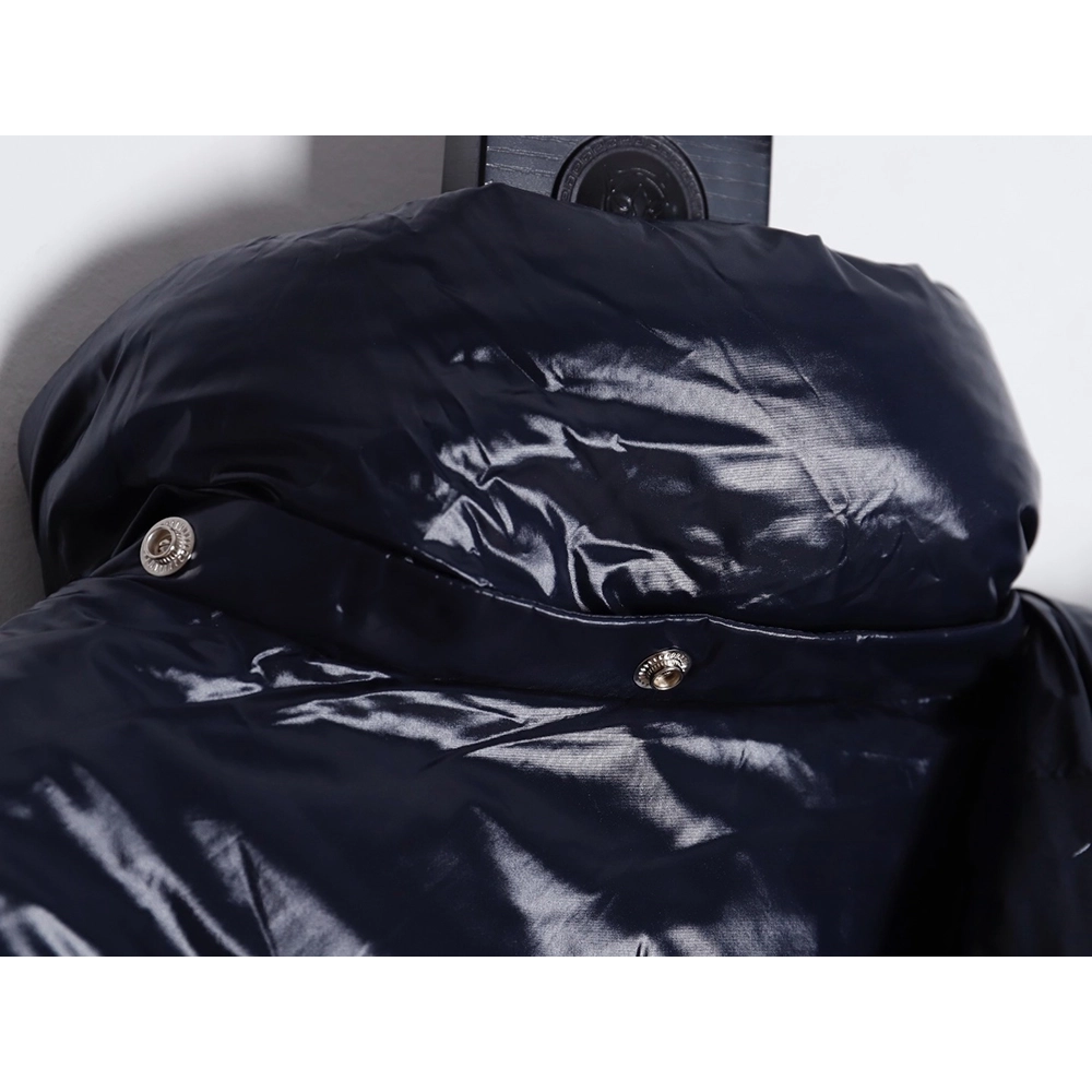 Moncler 23FW GRENOBLE series knitted patchwork down stand collar casual jacket,Moncler Jacket,Jacket,APPAREL