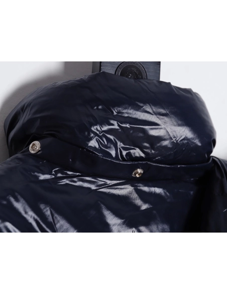 Moncler 23FW GRENOBLE series knitted patchwork down stand collar casual jacket,Moncler Jacket,Jacket,APPAREL