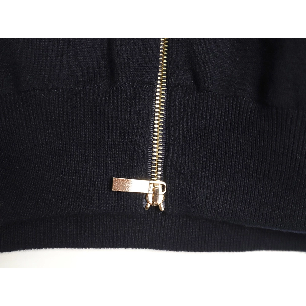 Thom Browne Zipup jacket with webbing sleeves TSK2,Thom Browne Jacket,Jacket,APPAREL