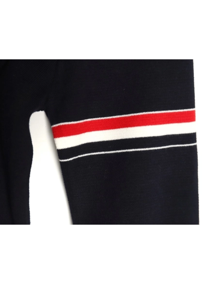 Thom Browne Zipup jacket with webbing sleeves TSK2,Thom Browne Jacket,Jacket,APPAREL