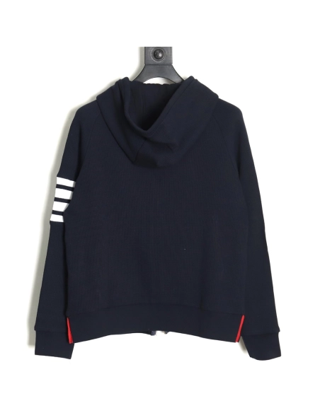 Thom Browne Classic Waffle Jacket TSK3,Thom Browne Jacket,Jacket,APPAREL