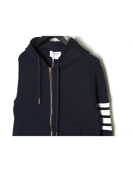 Thom Browne Classic Waffle Jacket TSK3,Thom Browne Jacket,Jacket,APPAREL