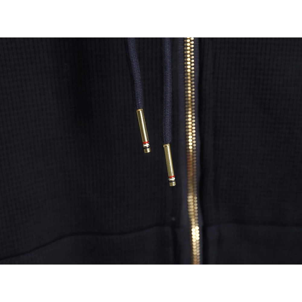 Thom Browne Classic Waffle Jacket TSK3,Thom Browne Jacket,Jacket,APPAREL