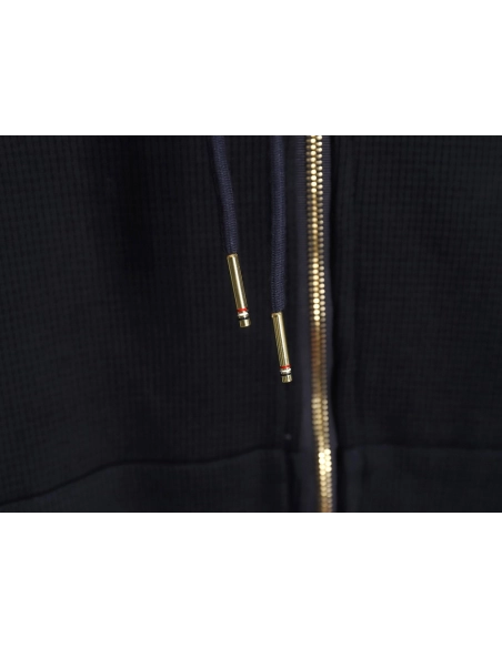 Thom Browne Classic Waffle Jacket TSK3,Thom Browne Jacket,Jacket,APPAREL