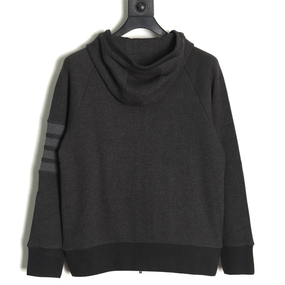 Thom Browne Classic Waffle Jacket TSK2,Thom Browne Jacket,Jacket,APPAREL