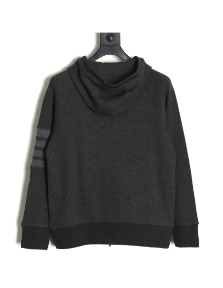 Thom Browne Classic Waffle Jacket TSK2,Thom Browne Jacket,Jacket,APPAREL