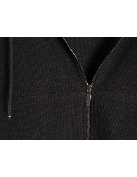 Thom Browne Classic Waffle Jacket TSK2,Thom Browne Jacket,Jacket,APPAREL