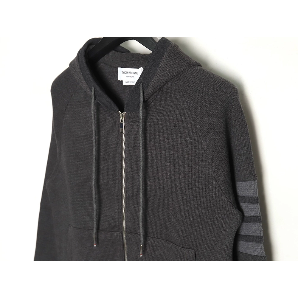 Thom Browne Classic Waffle Jacket TSK2,Thom Browne Jacket,Jacket,APPAREL