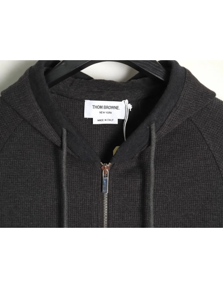 Thom Browne Classic Waffle Jacket TSK2,Thom Browne Jacket,Jacket,APPAREL