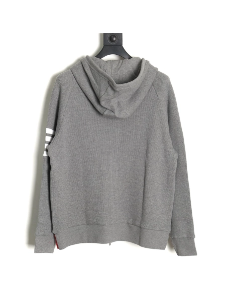 Thom Browne Classic Waffle Jacket TSK1,Thom Browne Jacket,Jacket,APPAREL