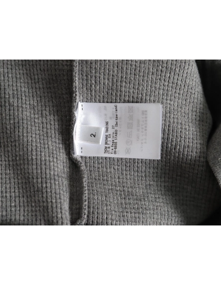 Thom Browne Classic Waffle Jacket TSK1,Thom Browne Jacket,Jacket,APPAREL