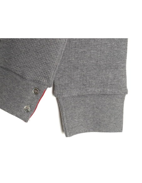 Thom Browne Classic Waffle Jacket TSK1,Thom Browne Jacket,Jacket,APPAREL