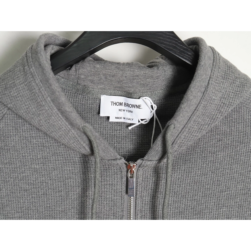 Thom Browne Classic Waffle Jacket TSK1,Thom Browne Jacket,Jacket,APPAREL