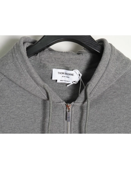 Thom Browne Classic Waffle Jacket TSK1,Thom Browne Jacket,Jacket,APPAREL