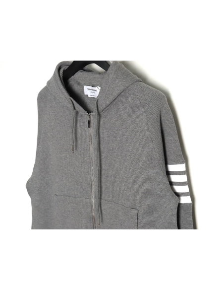 Thom Browne Classic Waffle Jacket TSK1,Thom Browne Jacket,Jacket,APPAREL