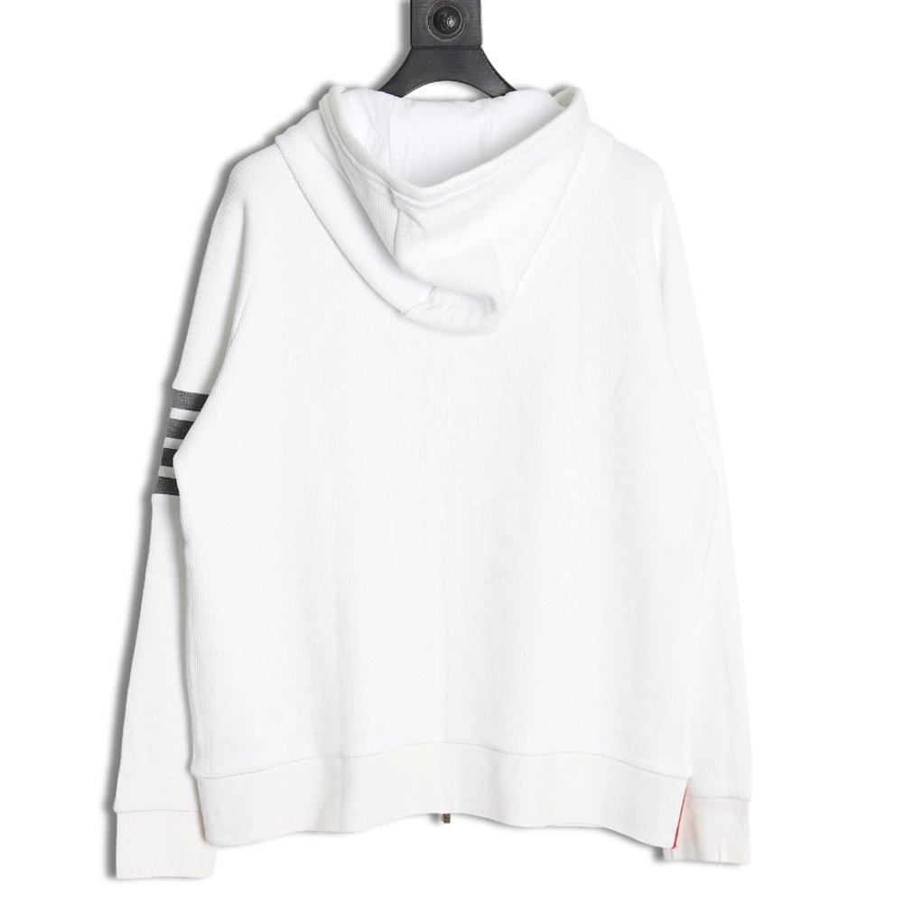 Thom Browne Classic Waffle Jacket,Thom Browne Jacket,Jacket,APPAREL