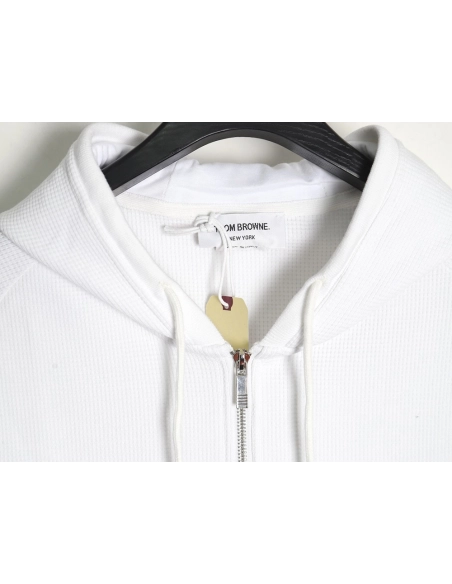 Thom Browne Classic Waffle Jacket,Thom Browne Jacket,Jacket,APPAREL