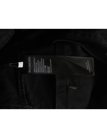 Balenciaga PARIS diamondcovered denim jacket,Balenciaga Jacket,Jacket,APPAREL