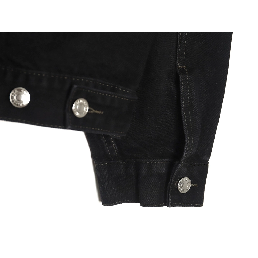 Balenciaga PARIS diamondcovered denim jacket,Balenciaga Jacket,Jacket,APPAREL