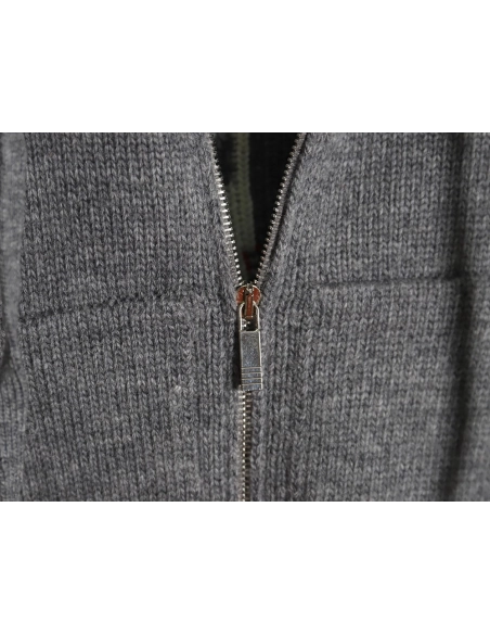 Thom Browne Sailboat Australian Wool Hooded Jacket TSK1,Thom Browne Jacket,Jacket,APPAREL