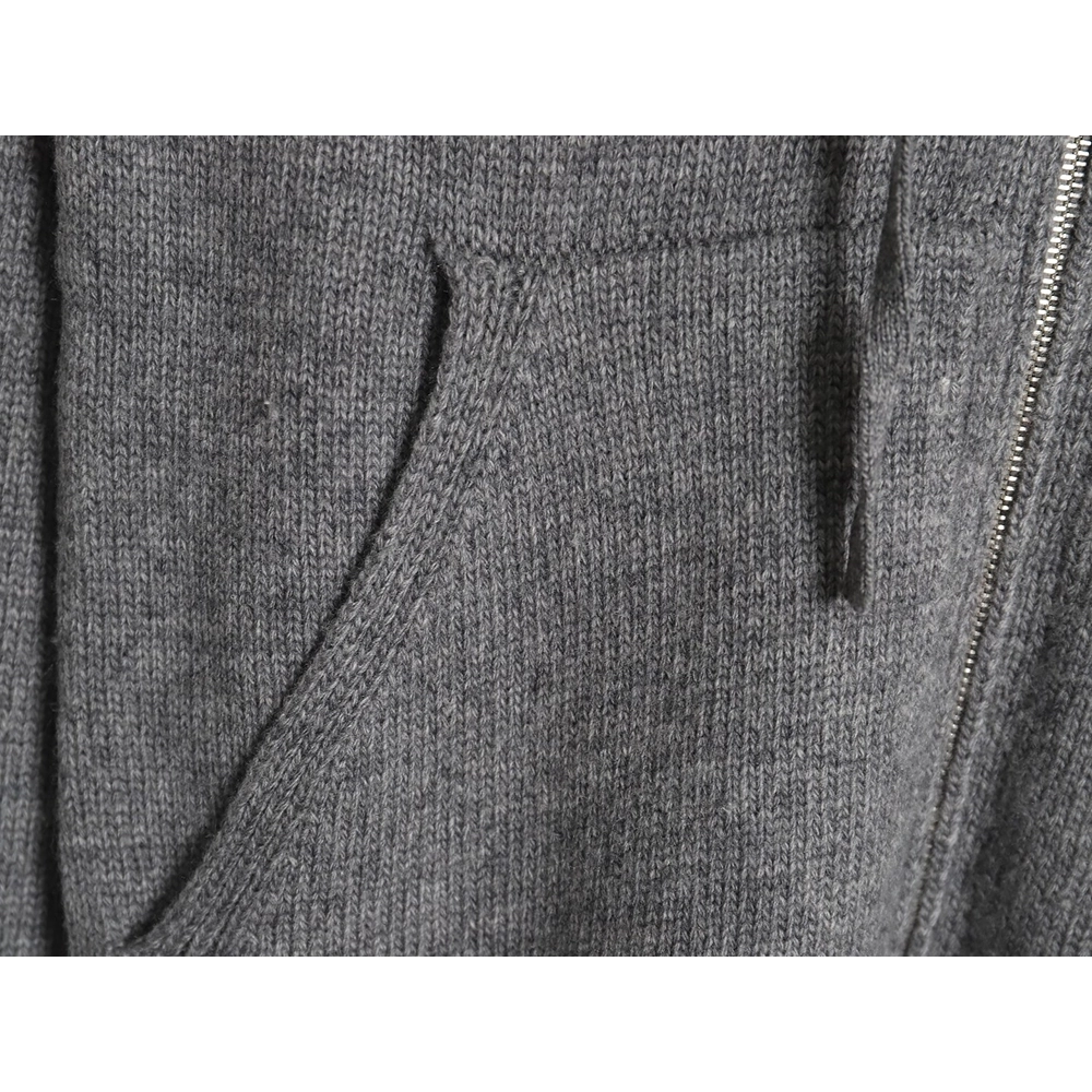 Thom Browne Sailboat Australian Wool Hooded Jacket TSK1,Thom Browne Jacket,Jacket,APPAREL