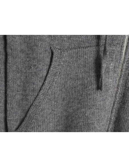 Thom Browne Sailboat Australian Wool Hooded Jacket TSK1,Thom Browne Jacket,Jacket,APPAREL