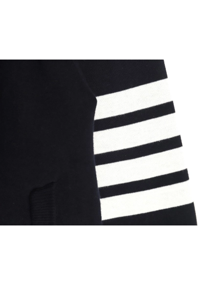 Thom Browne Crab Zip Baseball Jacket TSK1,Thom Browne Jacket,Jacket,APPAREL