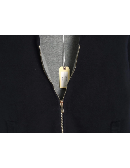 Thom Browne Crab Zip Baseball Jacket TSK1,Thom Browne Jacket,Jacket,APPAREL