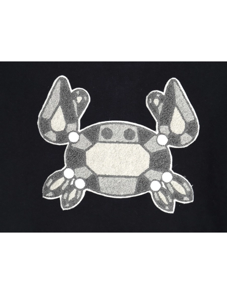 Thom Browne Crab Zip Baseball Jacket TSK1,Thom Browne Jacket,Jacket,APPAREL