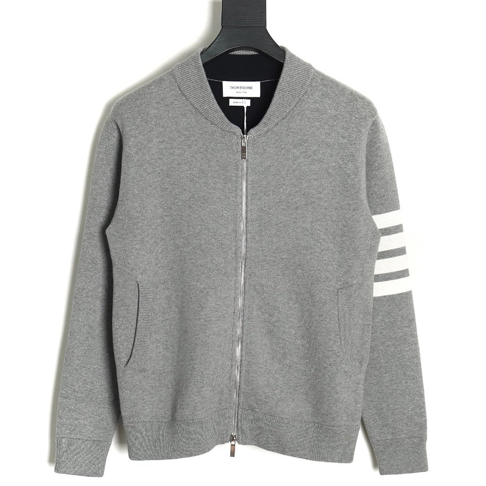 Thom Browne Crab Zip Baseball Jacket,Thom Browne Jacket,Jacket,APPAREL