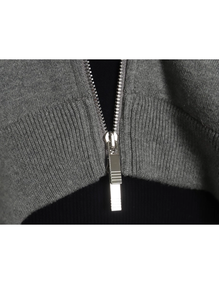 Thom Browne Crab Zip Baseball Jacket,Thom Browne Jacket,Jacket,APPAREL