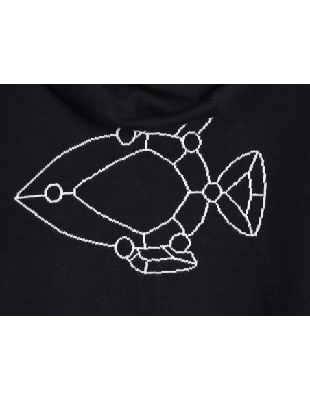 Thom Browne Submarine Knit Hooded Jacket TSK1,Thom Browne Jacket,Jacket,APPAREL