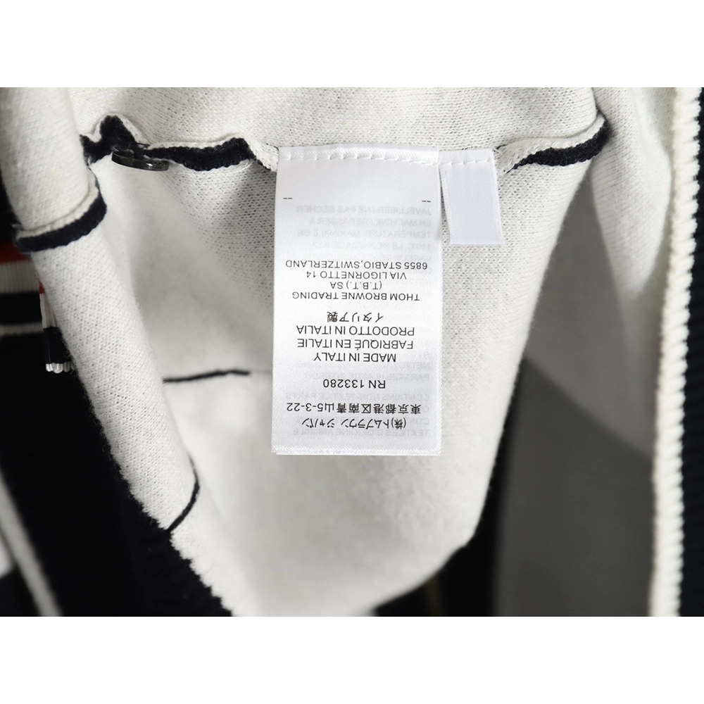 Thom Browne Submarine Knit Hooded Jacket TSK1,Thom Browne Jacket,Jacket,APPAREL