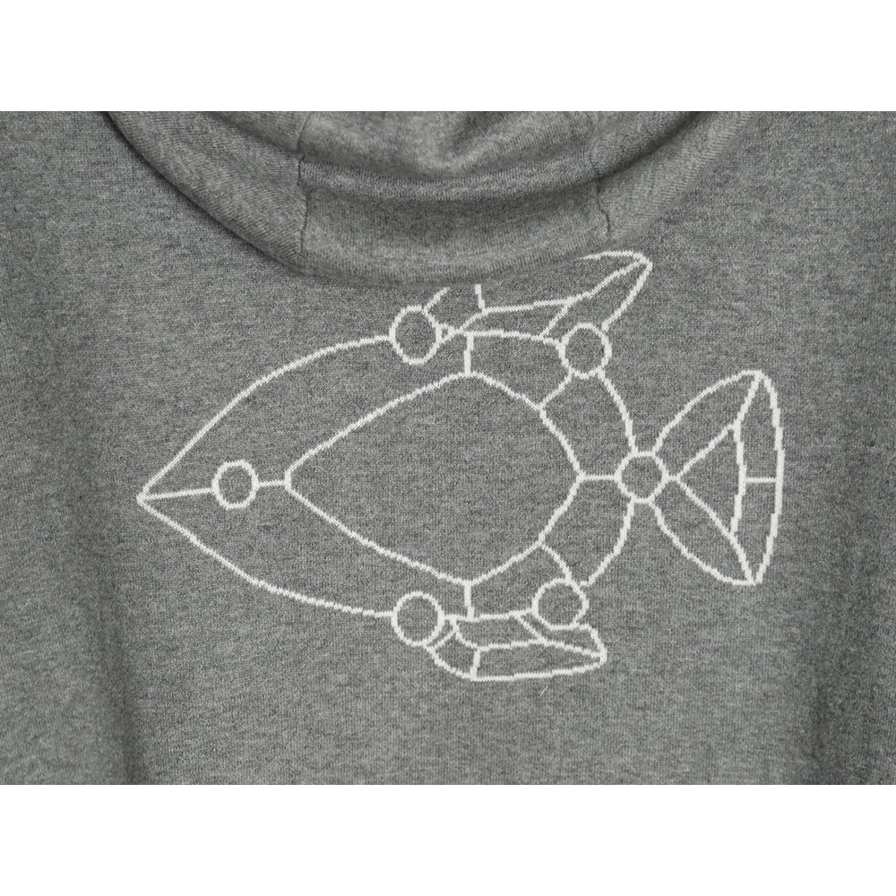 Thom Browne Submarine Knit Hooded Jacket,Thom Browne Jacket,Jacket,APPAREL