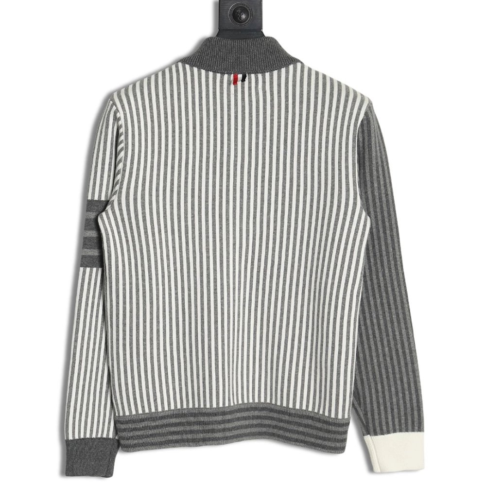 Thom Browne Striped Lapel Jacket,Thom Browne Jacket,Jacket,APPAREL