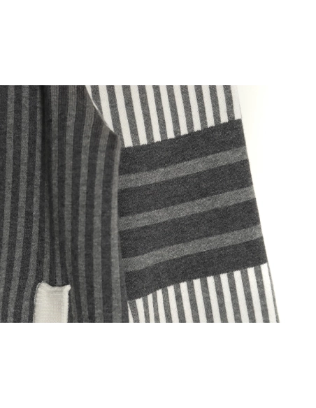 Thom Browne Striped Lapel Jacket,Thom Browne Jacket,Jacket,APPAREL