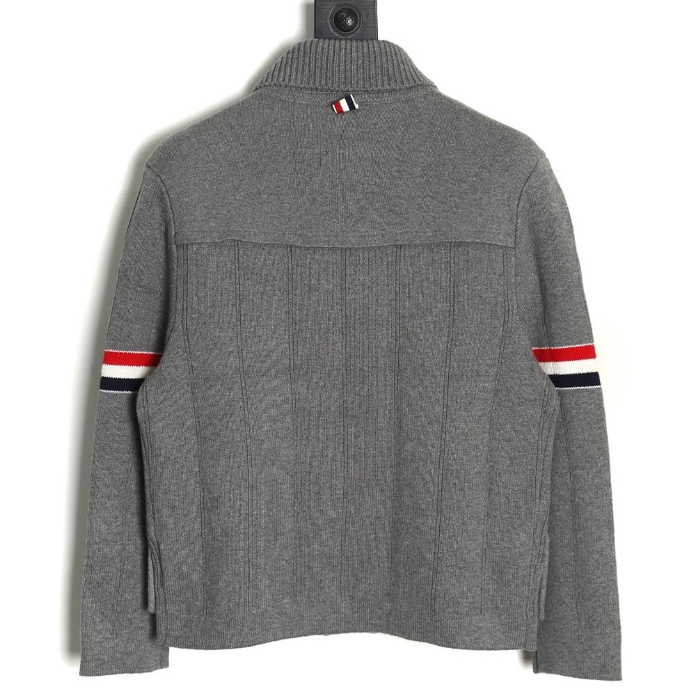 Thom Browne Vertical Striped Jacket,Thom Browne Jacket,Jacket,APPAREL